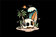 skull island illustration set, an Illustration by Pen of God Studio (Thumbnail 4 of 5)