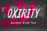 OXIRITY - Font, a Handwritten Font by Aniad_ (Thumbnail 1 of 5)