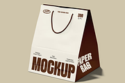 Paper Bag Mockup, a Packaging Mockup by graphicsauce (Thumbnail 2 of 4)