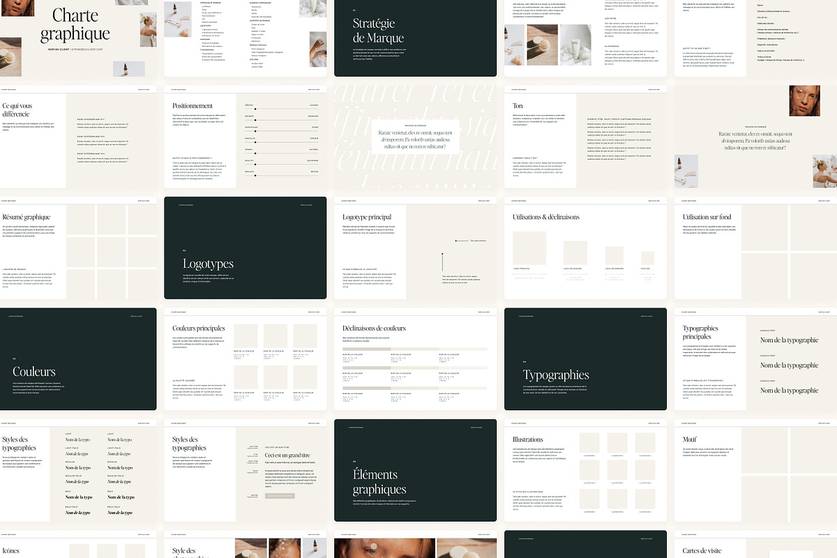 Template Charte graphique, a Presentation Template by MargauxQuercy (Photo 9 of 9)