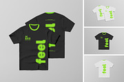 T-shirt Mockup, a Shirt Mockup by AKMAL STUDIO (Thumbnail 1 of 5)