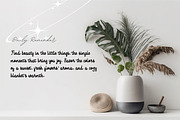 Oishu Taveny -Brush Handwritten Font, a Handwritten Font by Dhabee (Thumbnail 11 of 12)