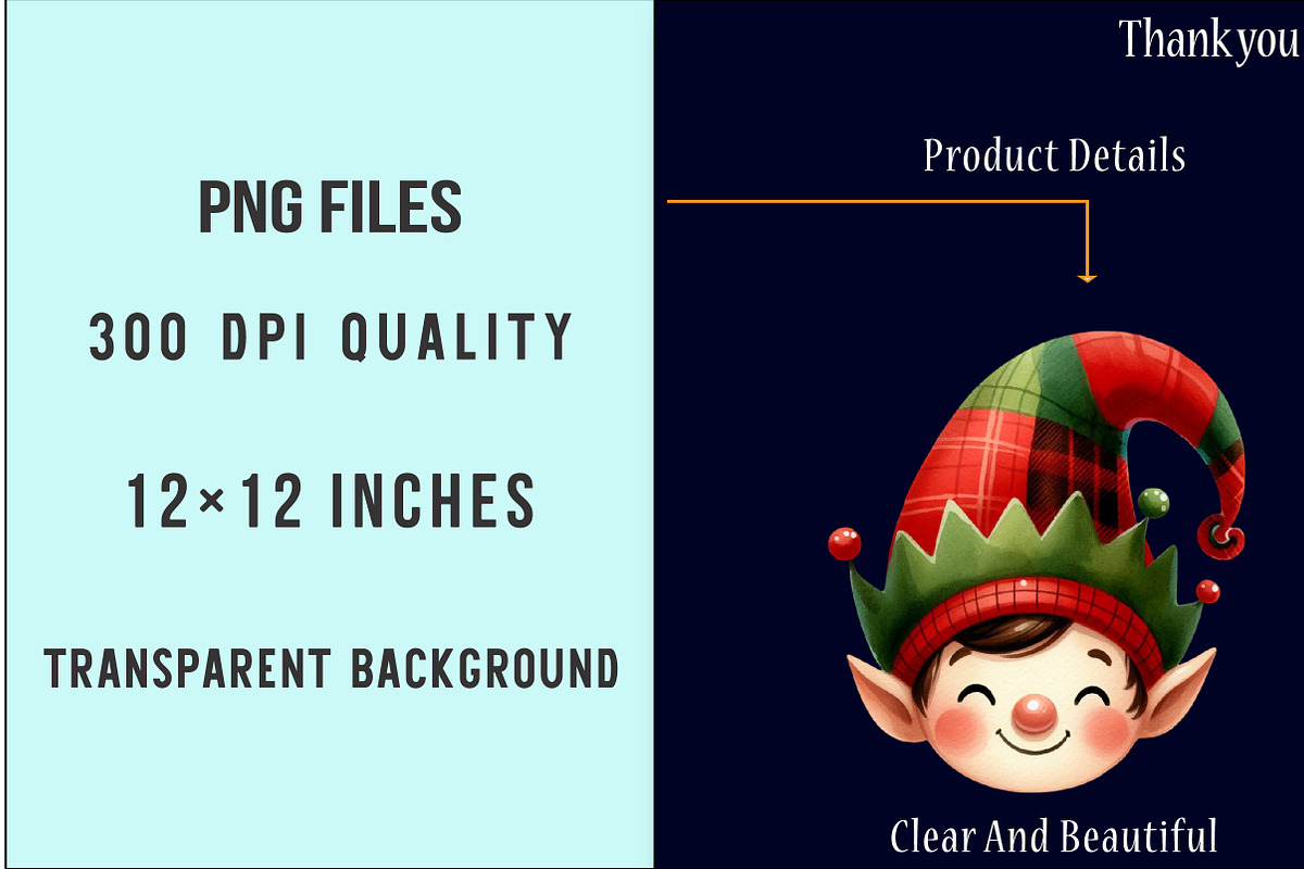 Red & Green Plaid Christmas Clipart, an Illustration by SinaCreation (Photo 6 of 7)
