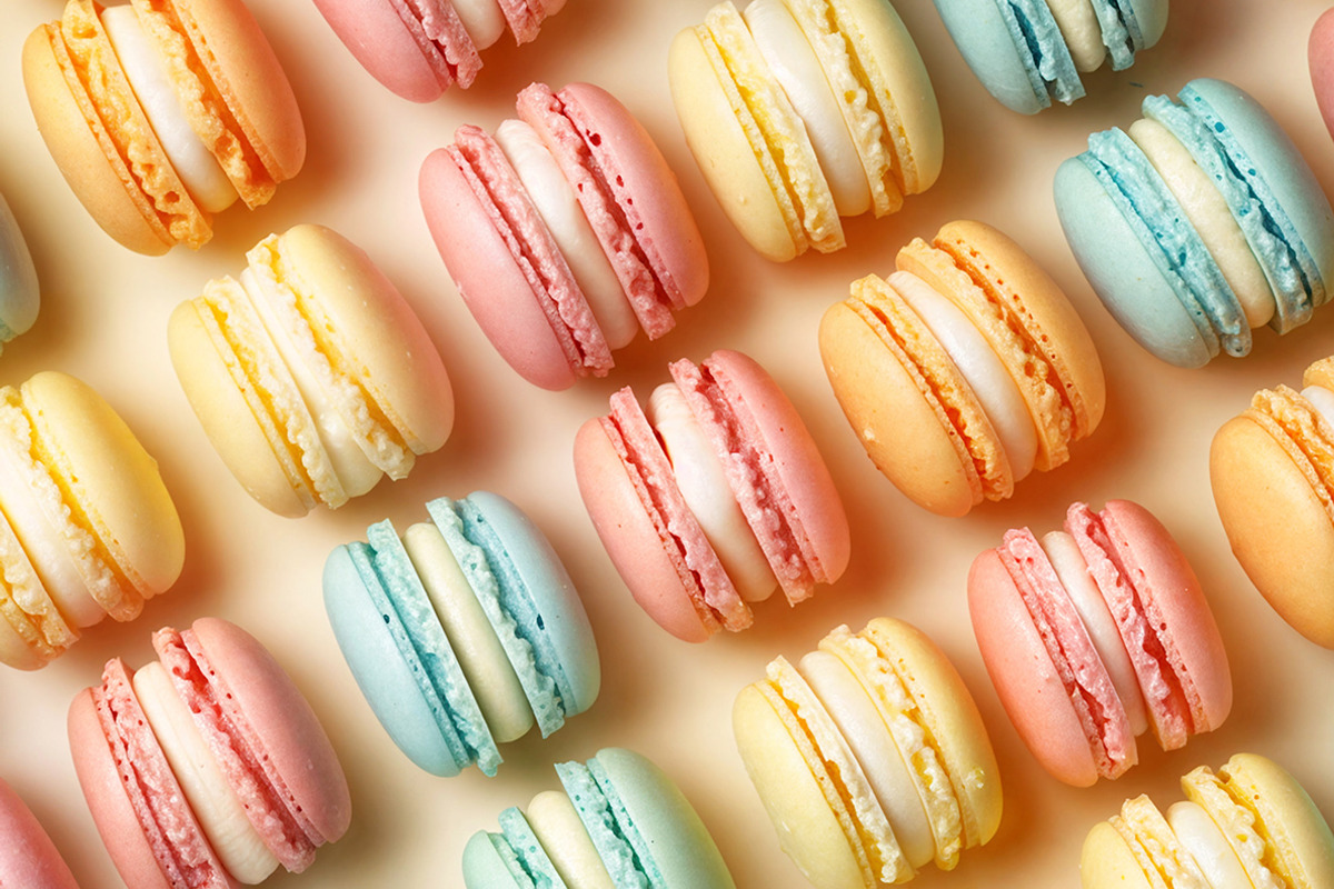 77 Macarons, a Food & Drink Photo by Handmadefont (Photo 12 of 12)