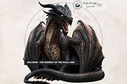 The Lapis Bestiary Fantasy Cliparts, a Decorative Illustration by ThatsDesignArt (Thumbnail 10 of 17)