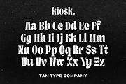 TAN - KIOSK, a Serif Font by TanType (Thumbnail 12 of 16)