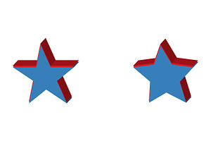 Star icon design template, a Decorative Illustration by Sumberpangan