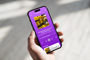 Podify - Podcast Player Mobile App