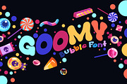 Goomy Psychedelic Font Display, a Handwritten Font by GRVS Studio (Thumbnail 2 of 4)