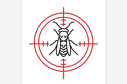 Anti ant sign. Insect protection