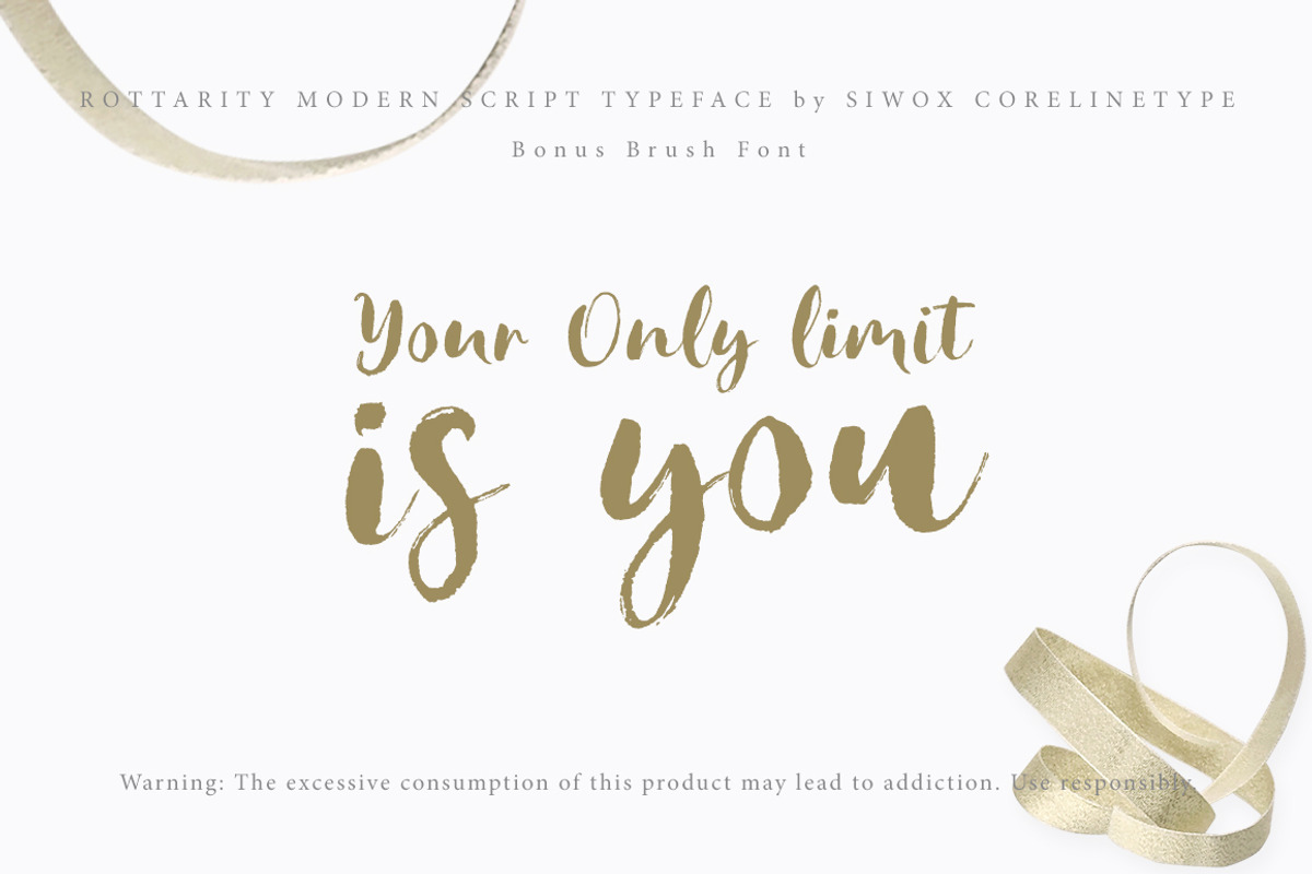 Rottarity Feminine, a Script Font by Siwox Studios (Photo 16 of 18)
