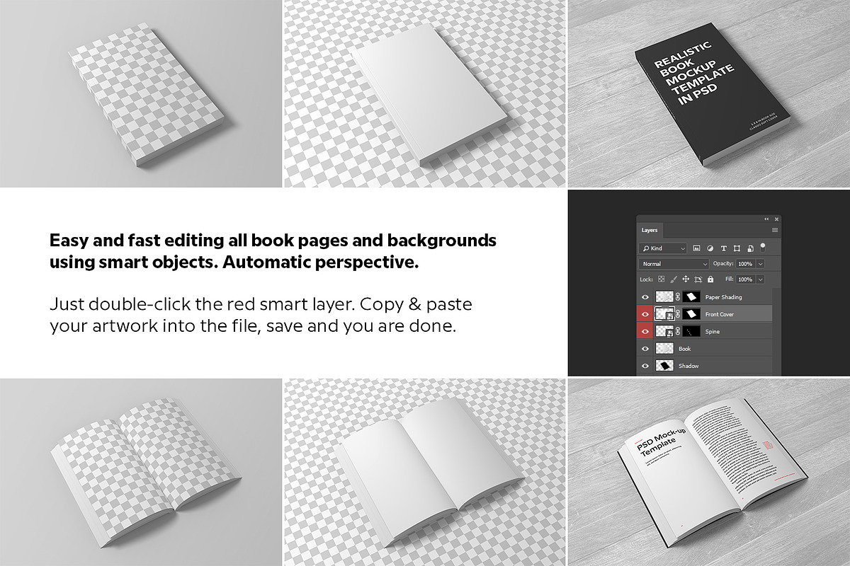 Soft Cover Book Mockup, a Print Template by Petr Stránský (Photo 12 of 13)