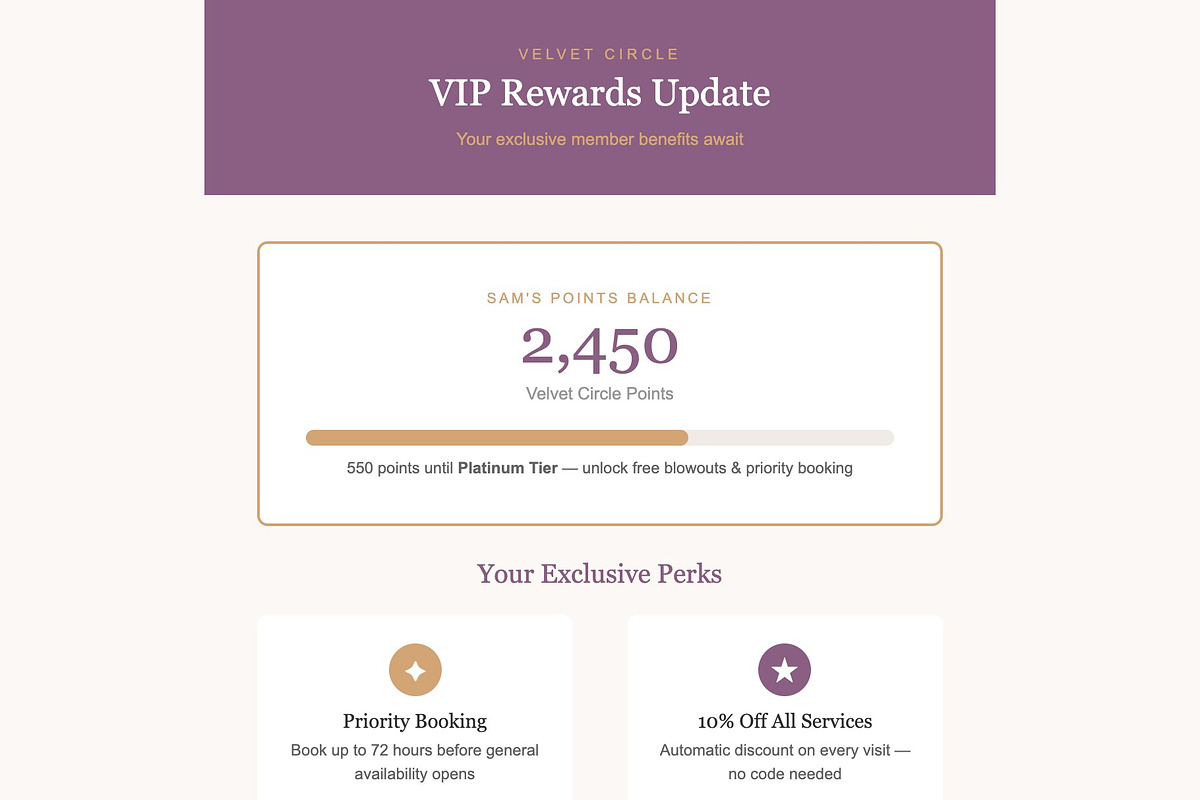 Beauty Email Kit — 4 Emails, an Email Template by Art Club (Photo 5 of 5)