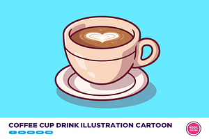 Coffee Cup Drink Illustration