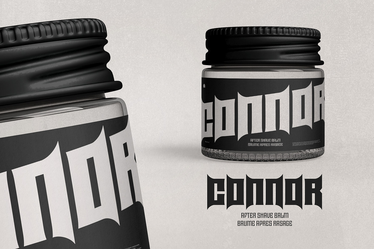 Baldish - Modern Display Gothic, a Blackletter Font by creativemedialab (Photo 4 of 14)