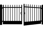 Wrought Iron Fence, an Object Graphic by Creativeshirt (Thumbnail 13 of 19)