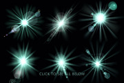 Lens flare effects, a Texture Graphic by SHMEL_Studio (Thumbnail 3 of 5)