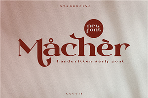 Macher Serif Font Classic