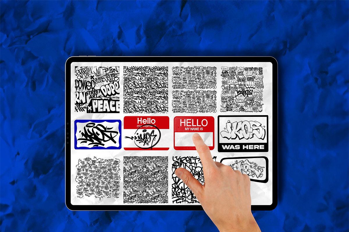 Graffiti Pack For Procreate by IKOS, a Brushes & More by Torus1 (Photo 4 of 11)