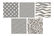 Inky Seamless Patterns Set, a Pattern Graphic by Jennadesigns (Thumbnail 4 of 11)