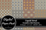 Liquid Metal Watercolor Patterns, a Pattern Graphic by Gen Aumonier (Thumbnail 7 of 7)