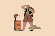 People Traveling Illustration, a Person Illustration by Jump Studio (Thumbnail 4 of 10)