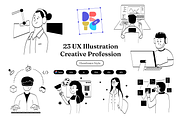 23 Illustration |Creative Profession, a Work Illustration by Directico Design Kit (Thumbnail 1 of 6)
