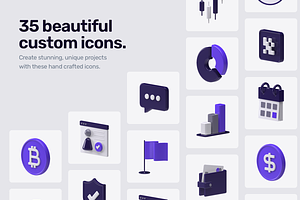 Feenancy 3D Icons