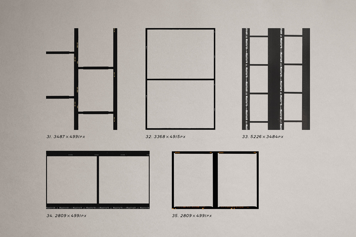 High Quality Film Frames Kit, a Product Mockup by Sparrow & Snow (Photo 8 of 9)