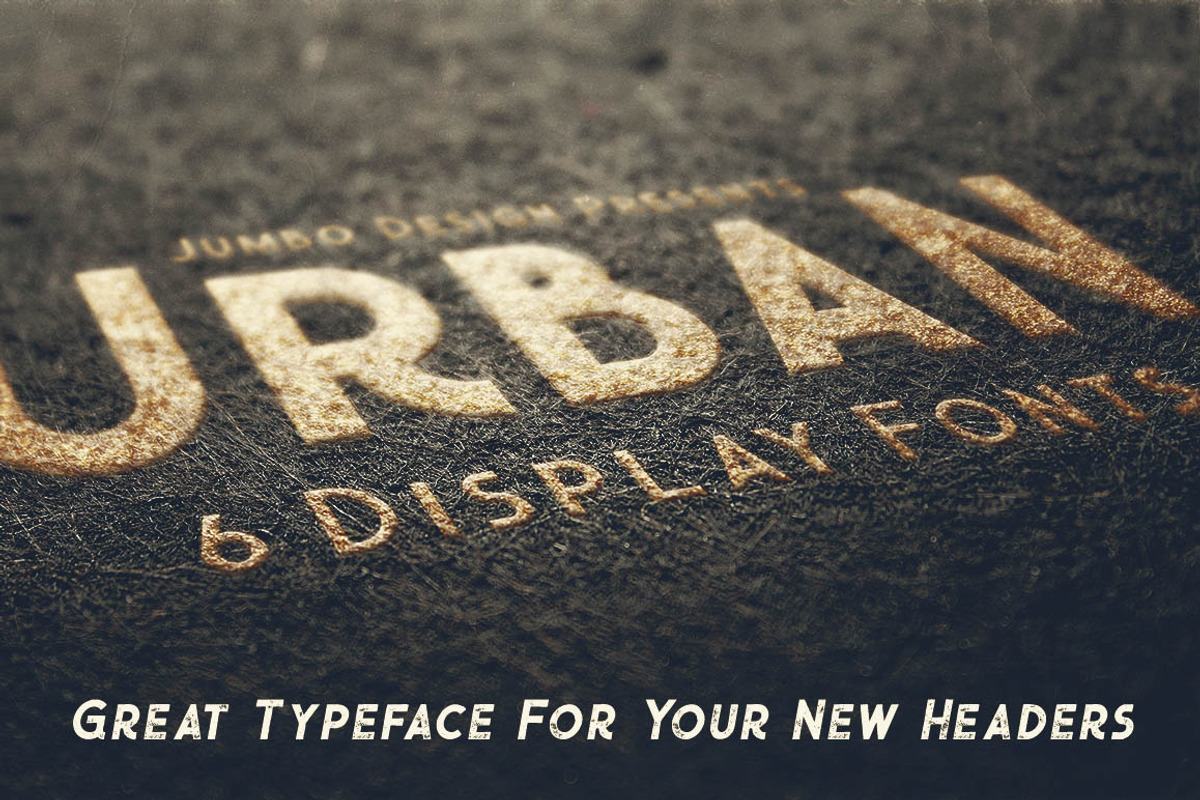 Urban - Display Style Font preview 4