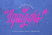 Squizers - Graffiti Fonts, a Symbol Font by SemutHitam Creative (Thumbnail 1 of 12)