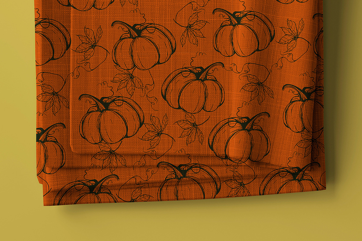Cozy Autumn Pumpkin Patterns, a Pattern Graphic by NatalieArtsDenysenko (Photo 7 of 9)