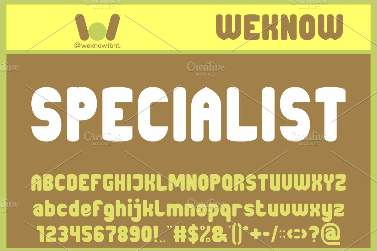 One Man Army font, a Sans Serif Font by weknow (Photo 5 of 8)