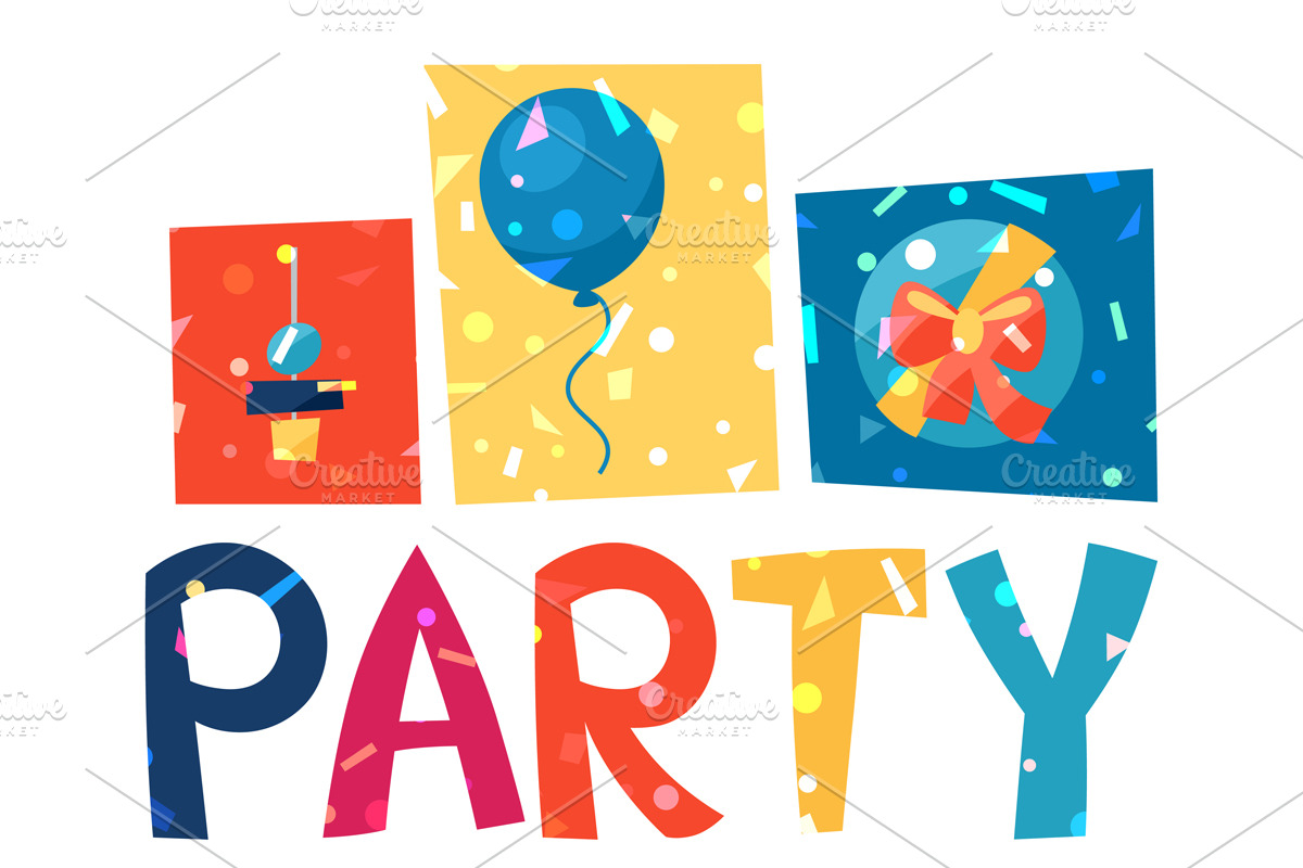Party posters., an Invitation Template by incomible (Photo 2 of 4)