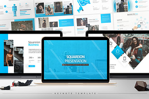 Squareion - Keynote Template