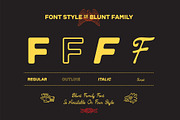 SP BLUNT BUNDLE PACK V02, a Sans Serif Font by Sup.Port Studio (Thumbnail 3 of 16)