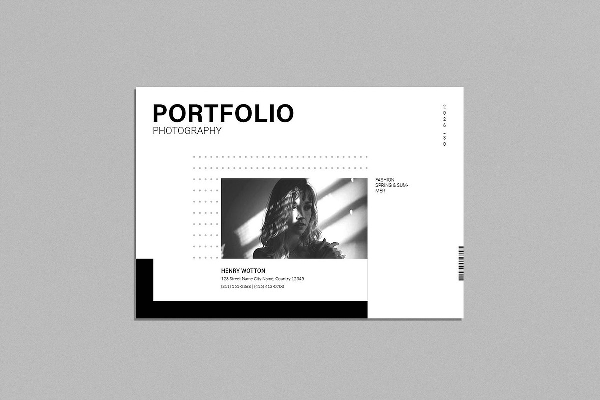 Photography Portfolio Template, a Brochure Template by ElvinPrint (Photo 3 of 10)