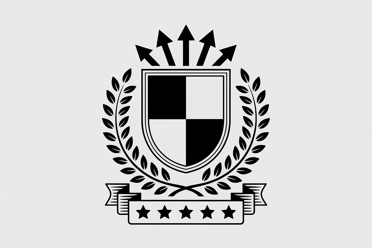 Royal Shield Logo Template Vector, an Illustration by Amazin_art (Photo 2 of 18)