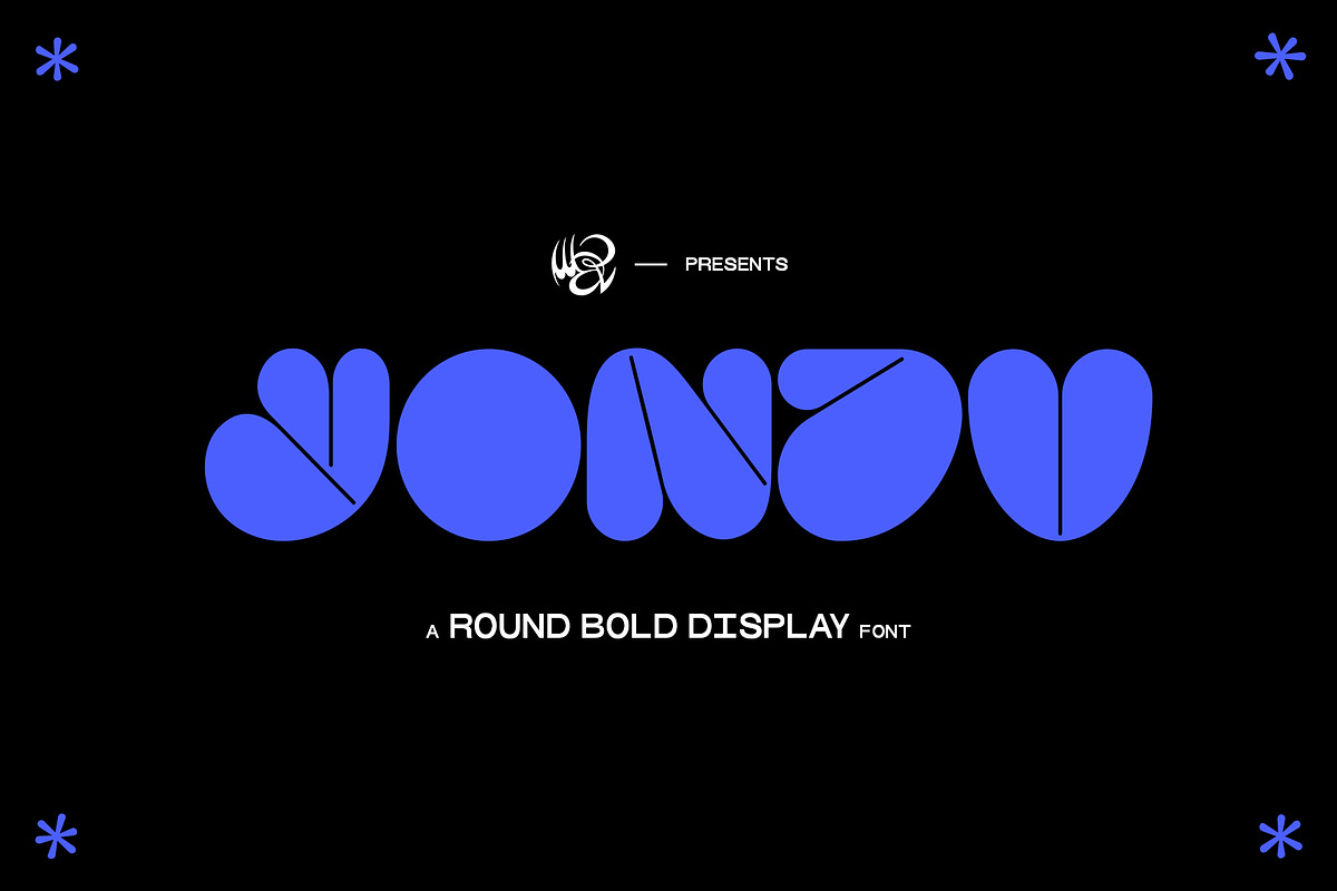 YONDU bold round display typeface, a Font by MDP TYPEFACES (Photo 1 of 6)