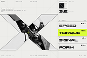 Apexor Futuristic Geometric Display, a Sans Serif Font by HipFonts (Thumbnail 5 of 17)