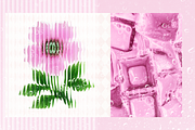 Blown Glass Flowers Collection, an Object Graphic by The Flossy Finch (Thumbnail 11 of 15)