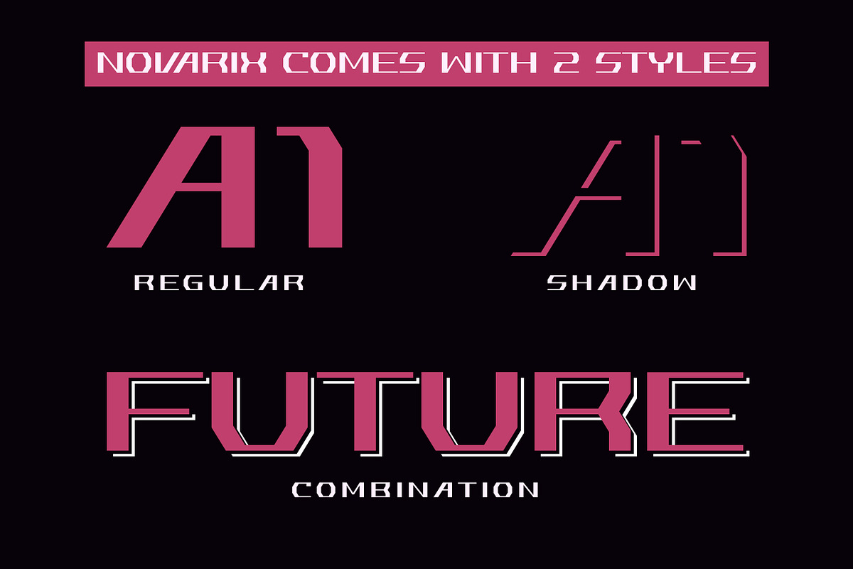 Novarix, a Symbol Font by din-studio.com (Photo 10 of 11)