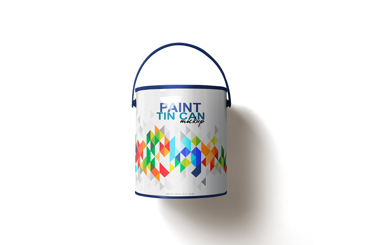 Paint Tin Can Mockup, a Product Mockup by mockupbuys (Photo 3 of 3)