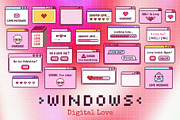 Digital Love: 150+ Pixel Art Kit, an Object Graphic by IuliiaSavko (Thumbnail 4 of 11)