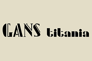 Gans Titania, a Serif Font by Intellecta Design (Thumbnail 1 of 5)