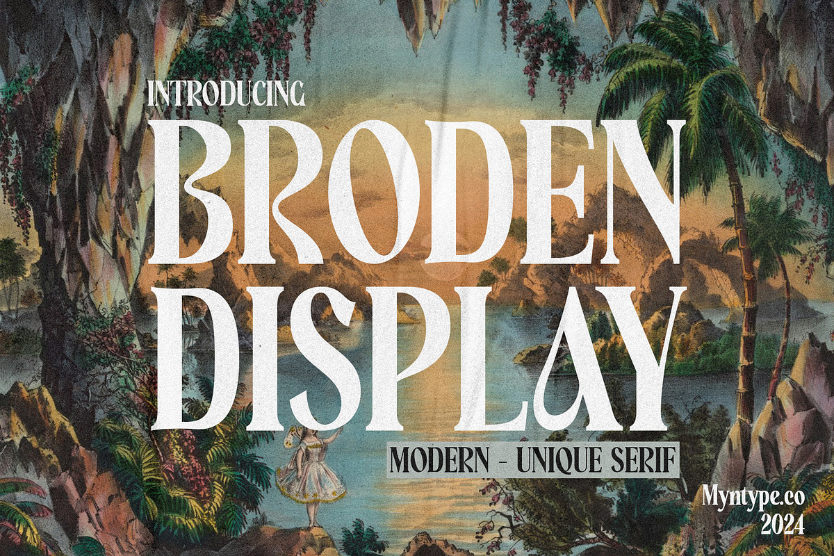 Broden Display - Unique Modern Serif, a Serif Font by Myn Type (Photo 1 of 16)