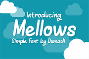 Mellows, a Font by Dumadistyle (Thumbnail 1 of 6)