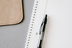Cozy office stock photo containing modern desk, modern desktop photo, and