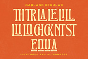 Garland - Script & Display Font Duo, a Script Font by Letterhend Studio (Thumbnail 10 of 11)