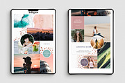 Instagram Post Layouts Bundle, a Social Media Template by The Iconic (Thumbnail 7 of 15)